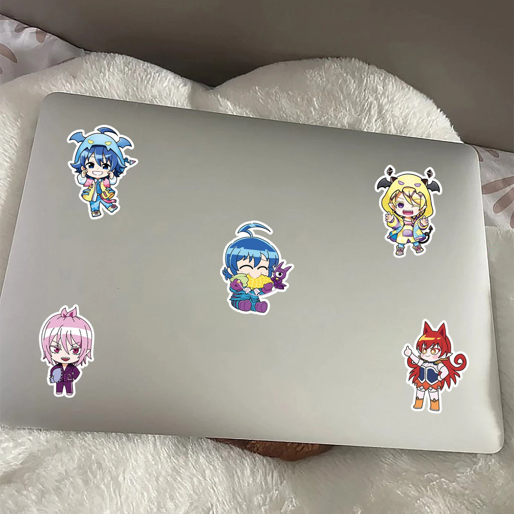 50pc Welcome to Demon School! Iruma-kun Cartoon Cute Graffiti Stickers Suitcase Laptop Skateboard Personalized Stickers