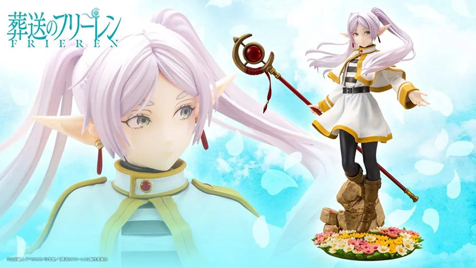 Hot 23cm Frieren: Beyond Journey's End Anime Figure Limit Frieren Action Figure Luminasta Frieren Figurine Collection Model Toy