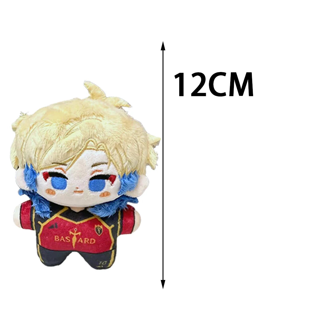 Mini Anime Plush Keychain Michel Caesar Mikage Reo Nagi Seishiro Chigiri Hyoma Bachira Meguru Cute Starfish body Doll Gifts