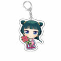 Anime Keychain The Apothecary Diaries Acrylic Cute Maomao Figure Keychain Keyring for Bag Backpack Accessories Gift