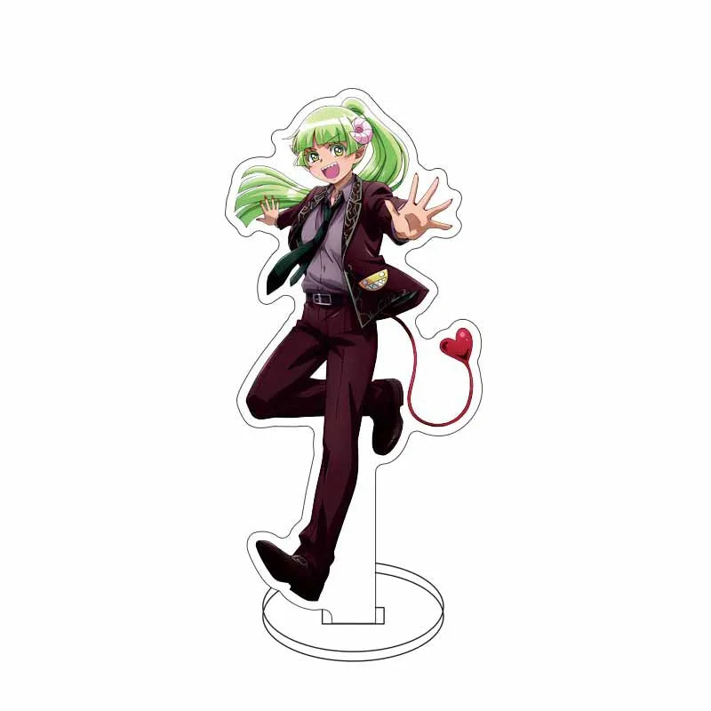 Japan Anime Welcome to Demon School Iruma-kun Acrylic Stand Model Toy Suzuki Iruma Standing Keychain Cosplay