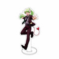 Japan Anime Welcome to Demon School Iruma-kun Acrylic Stand Model Toy Suzuki Iruma Standing Keychain Cosplay