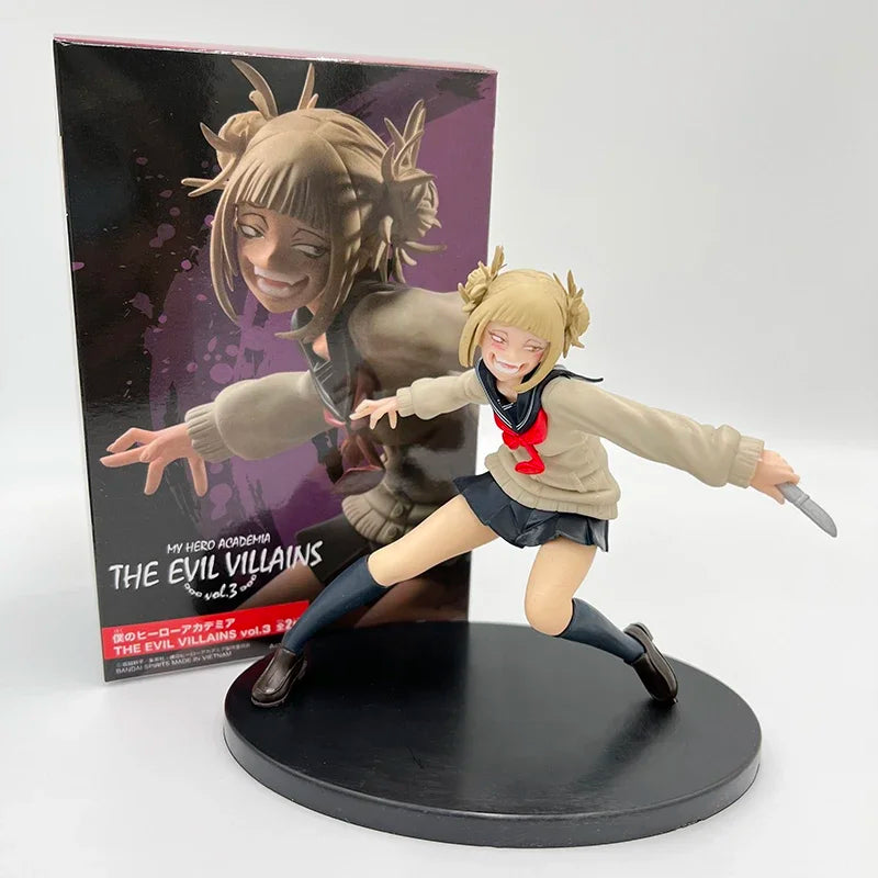 My Hero Academia Bakugo Katsuki Anime Figure Boku no Hero Midoriya Izuku/Todoroki Shoto/Toga Himiko Action Figure Model Doll Toy