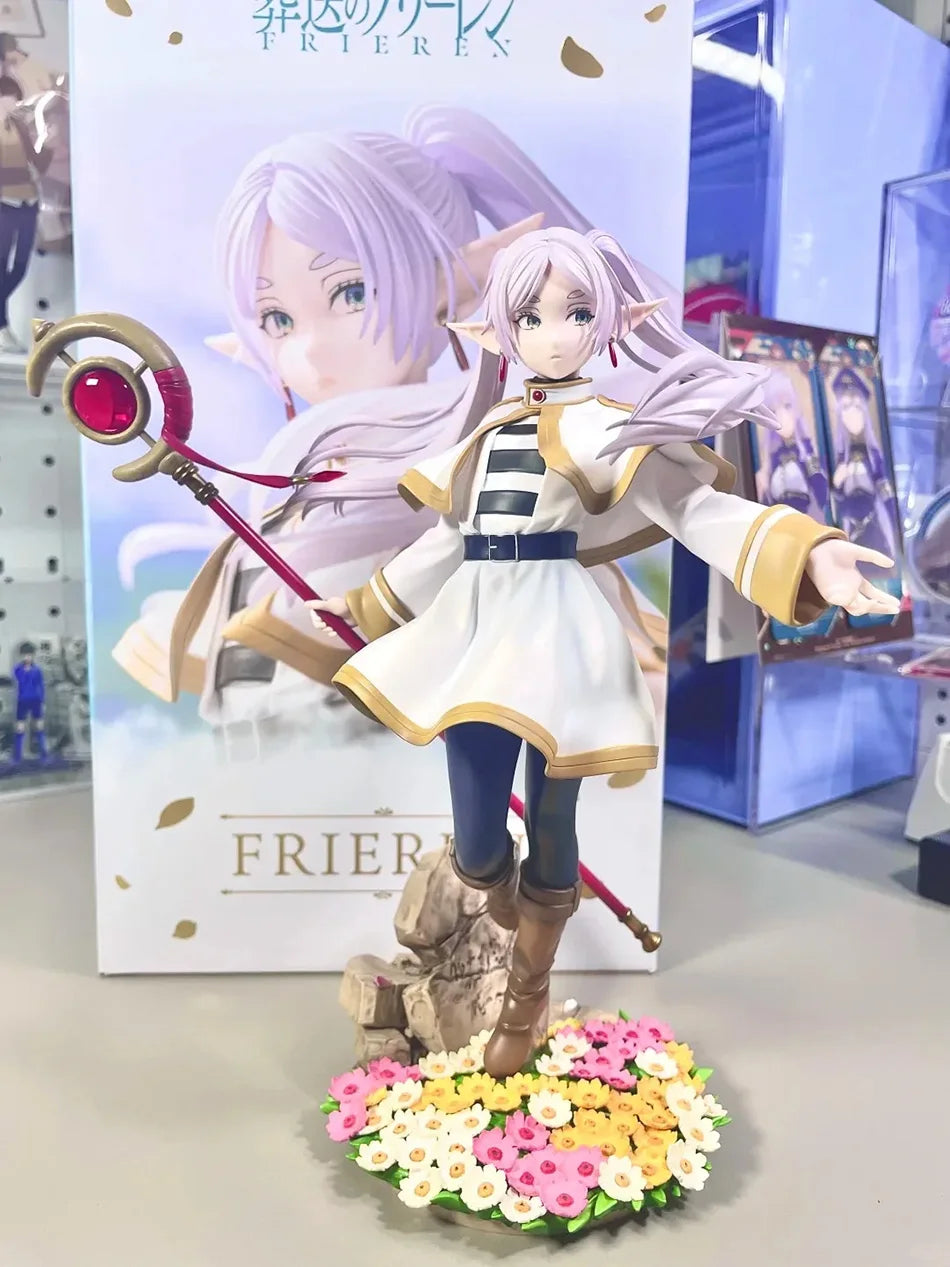 Hot 23cm Frieren: Beyond Journey's End Anime Figure Limit Frieren Action Figure Luminasta Frieren Figurine Collection Model Toy