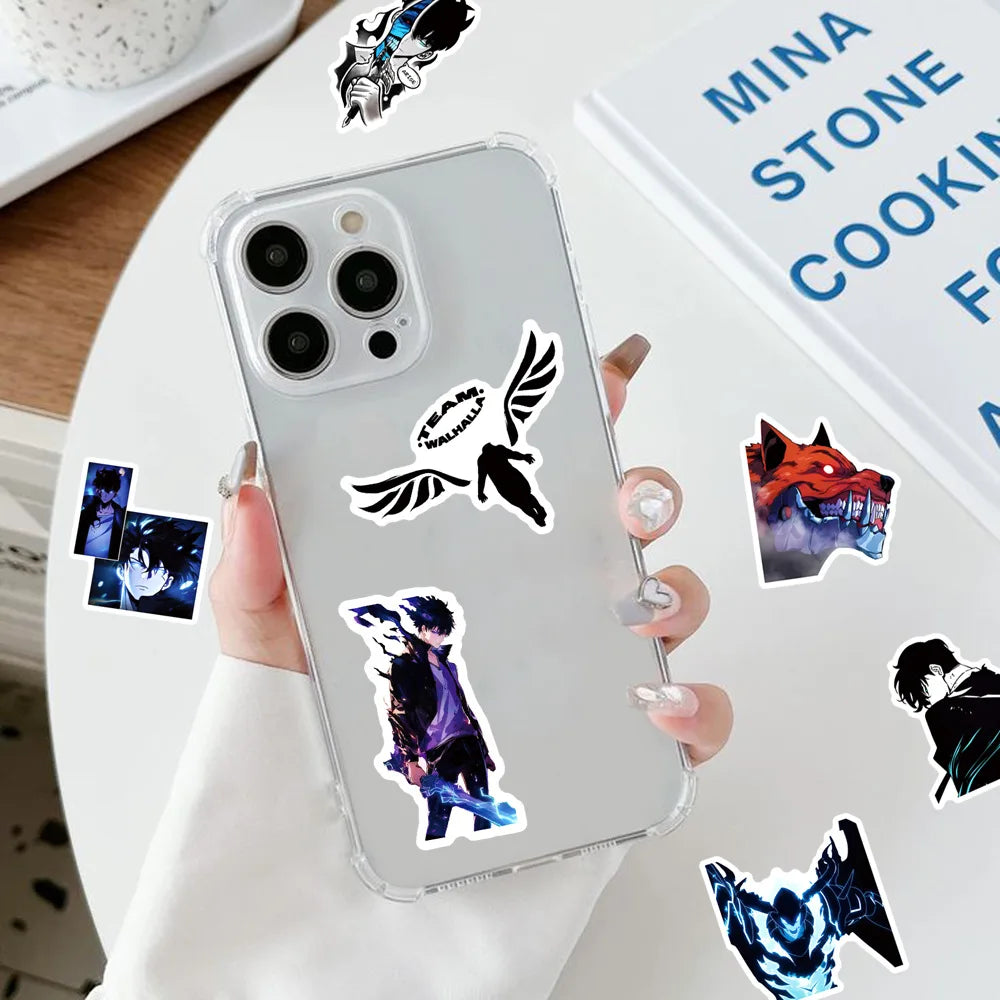 50Pcs Anime Stickers Animation Graffiti Sticker Laptop Phone Guitar Car Bike Skateboard  Stickers