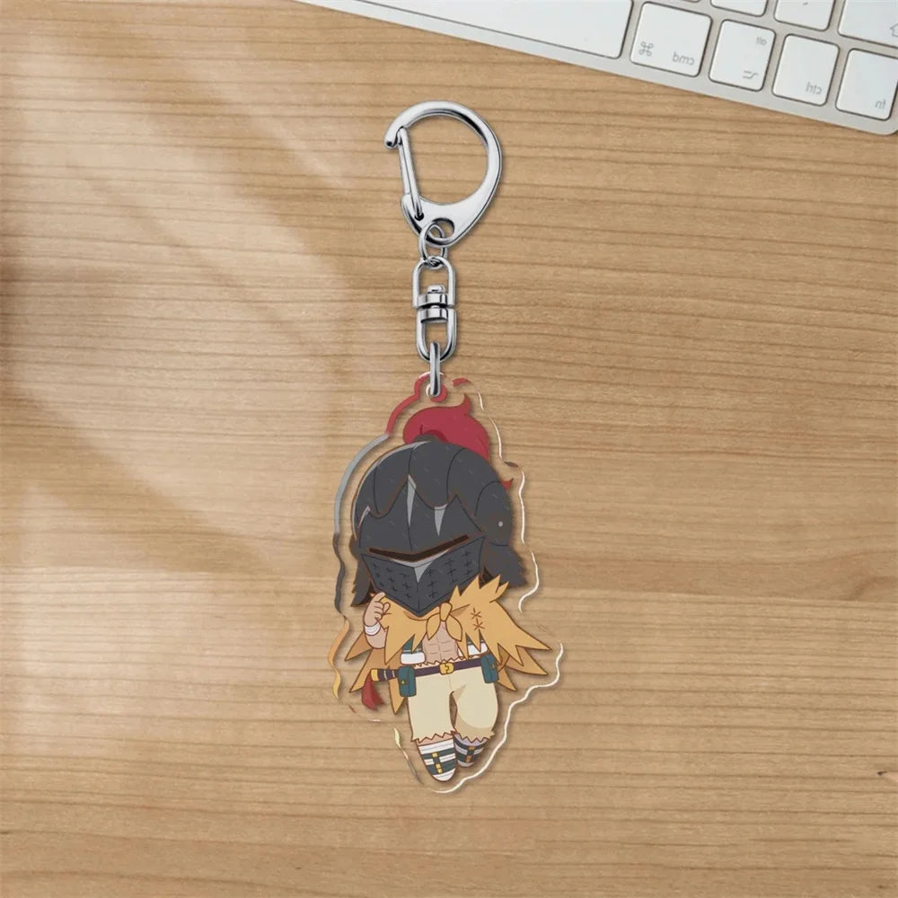 Charm Anime Re:ZERO -Starting Life in Another World Acrylic 6CM Keychain Model Cosplay Characters Ornament Accessories Good Gift