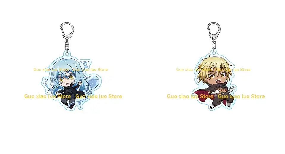 That Time I Got Reincarnated as a Slime Kawaii character Gobta Rimuru Tempest Benimaru Shuna Acrylic keychain Backpack charm Toy