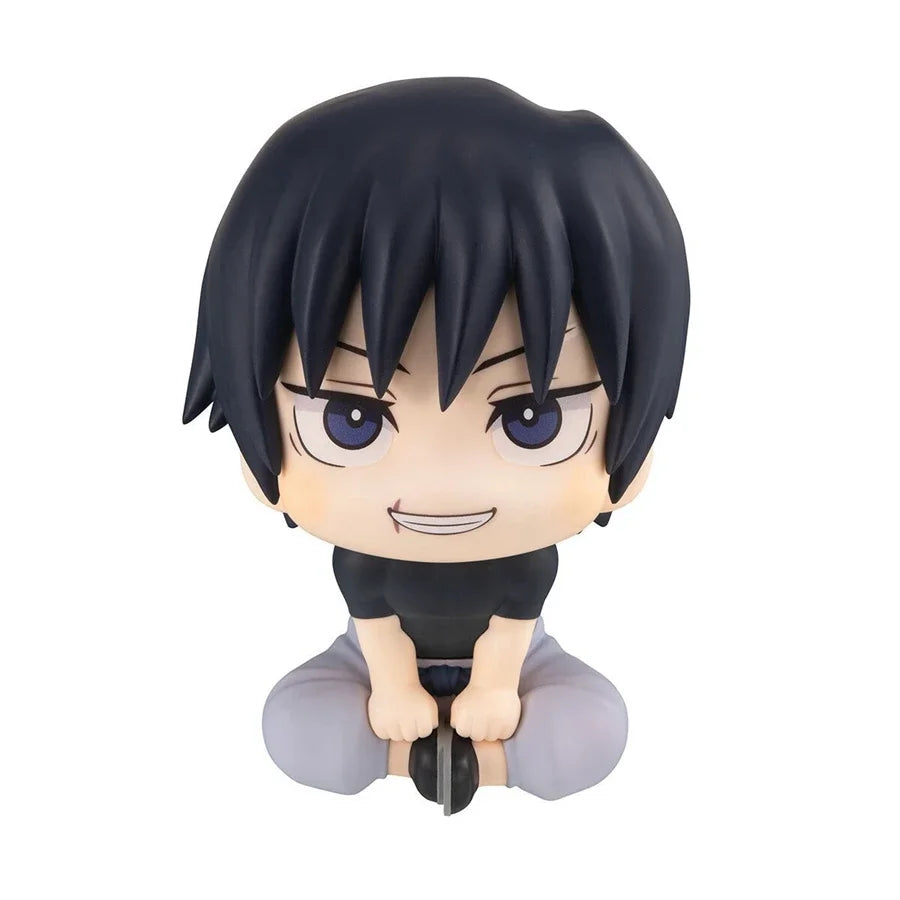 10cm Jujutsu Kaisen Anime Figure Look Up Q Version Satoru Gojo/Geto Suguru Action Figure Fushiguro Toji/Okkotsu Yuta Figurine