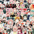 82PCS Spy X Family Stickers Graffiti Stickers DIY Diary Phone Case Handmade Scrapbook Aesthetic Stickers